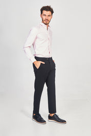 Calça Alfaiataria Malha Masculina Super Stretch