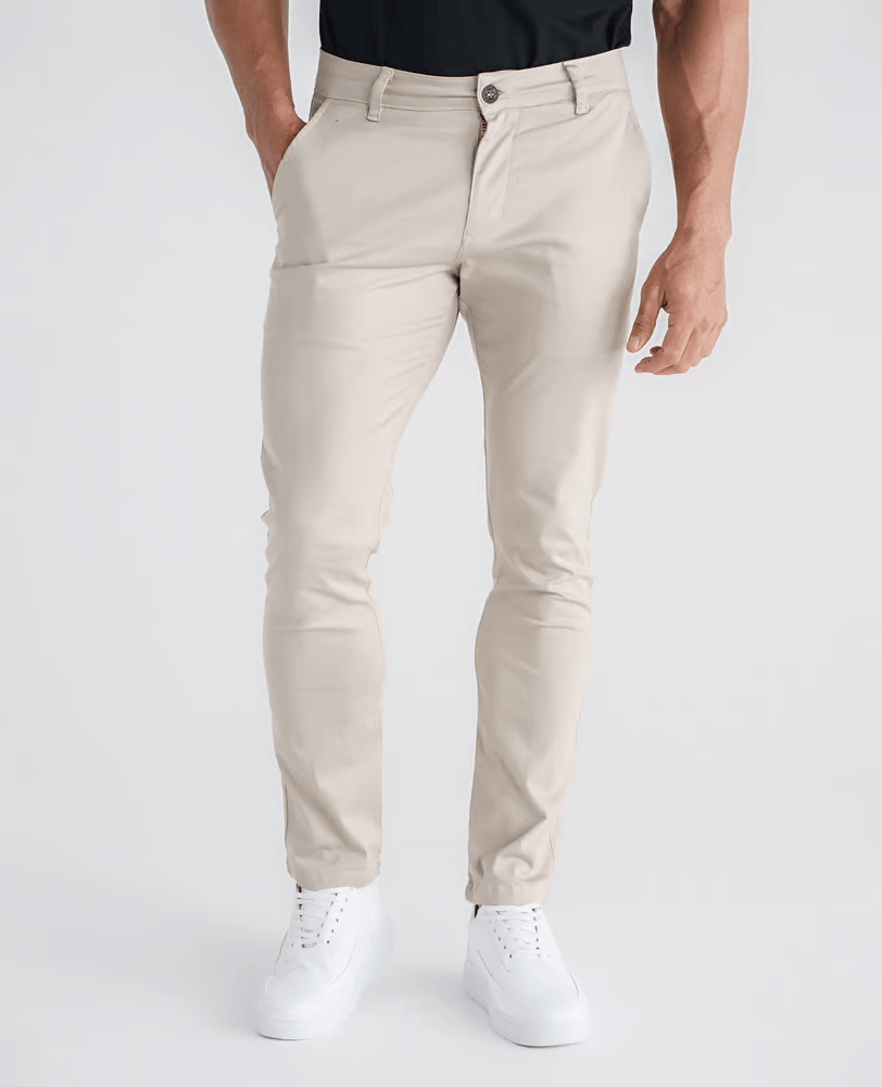 Calça de Alfaiataria Sarja Masculina
