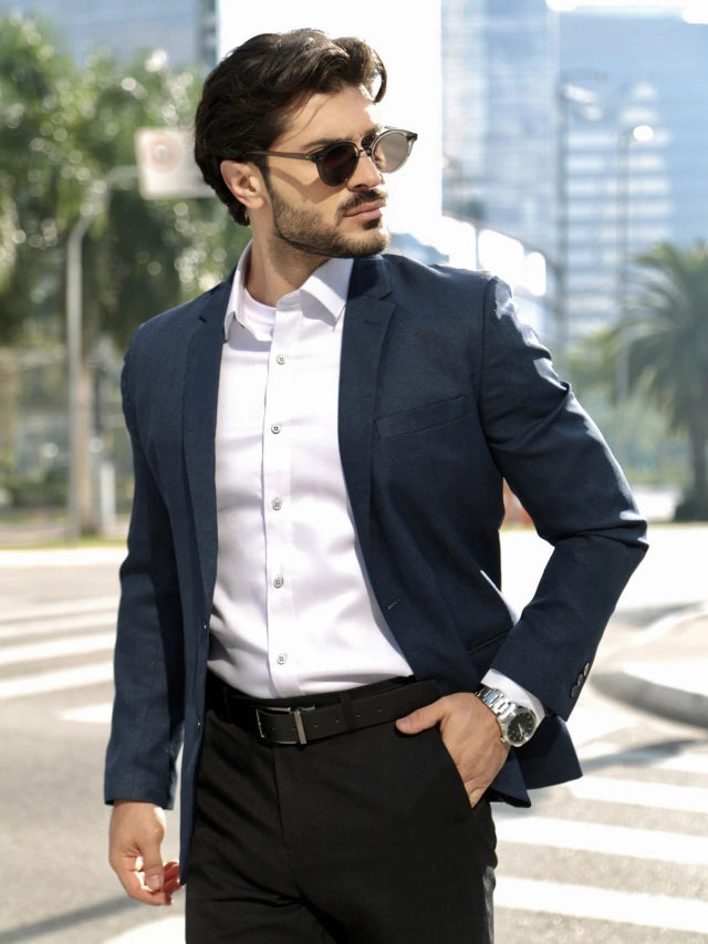 Blazer Masculino Corte Italiano 2 Botões