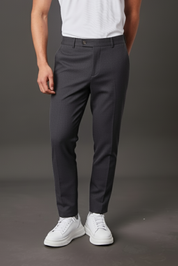 Calça Alfaiataria Malha Masculina Super Stretch