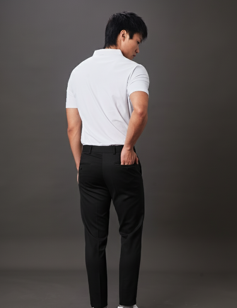 Calca de malha fusion