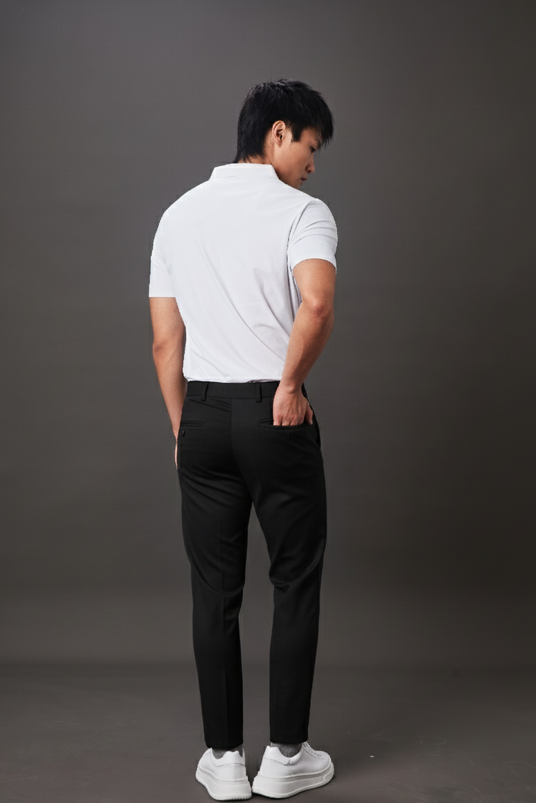 Calca de malha fusion