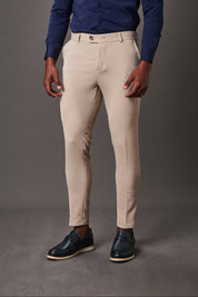 Calça Alfaiataria Malha Masculina Super Stretch
