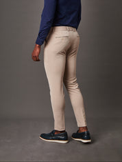 Calça Alfaiataria Malha Masculina Super Stretch