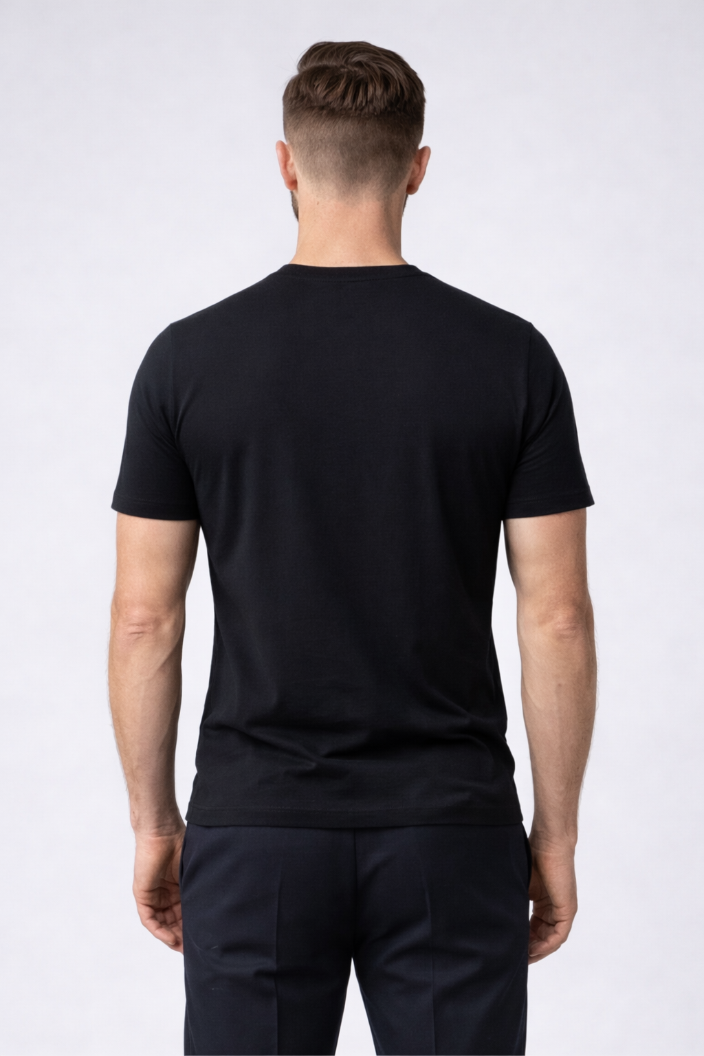 Camiseta Masculina Algodão Pima Lisa