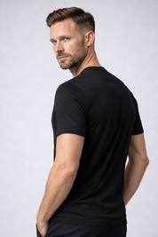 Camiseta Masculina Algodão Pima Lisa