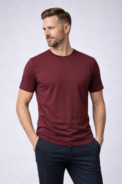 Camiseta Masculina Algodão Pima Lisa
