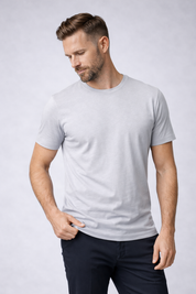 Camiseta Masculina Algodão Pima Lisa