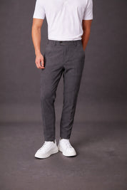 Calça Alfaiataria Malha Masculina Super Stretch