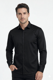 Camisa Social Masculina Manga Longa Passa Fácil