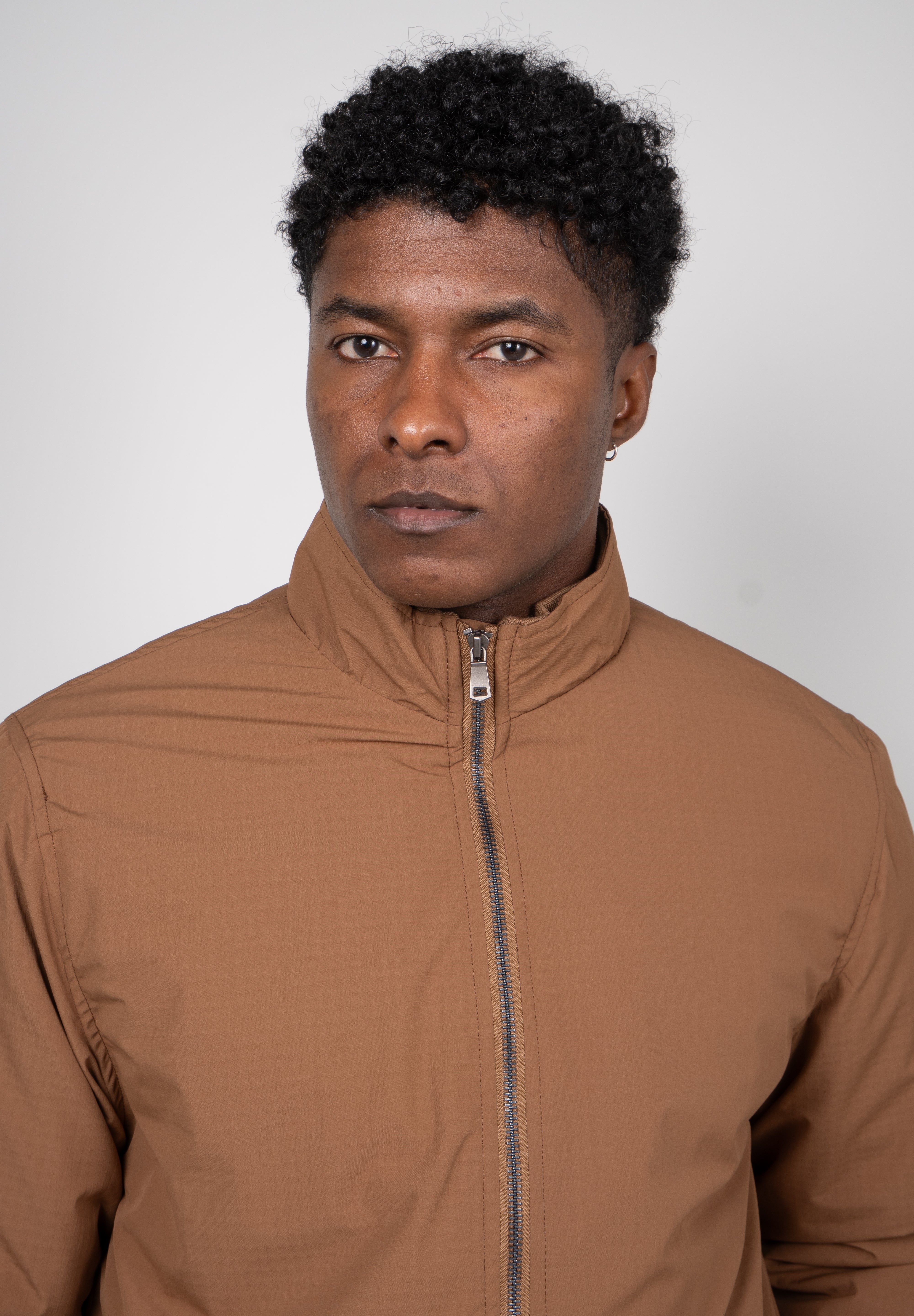 Jaqueta Masculina Zíper Nylon