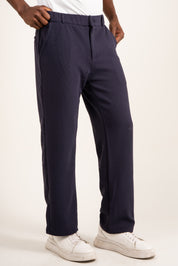 Calça de Alfaiataria Masculina Malha Super Stretch Reta