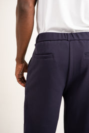 Calça de Alfaiataria Masculina Malha Super Stretch Reta
