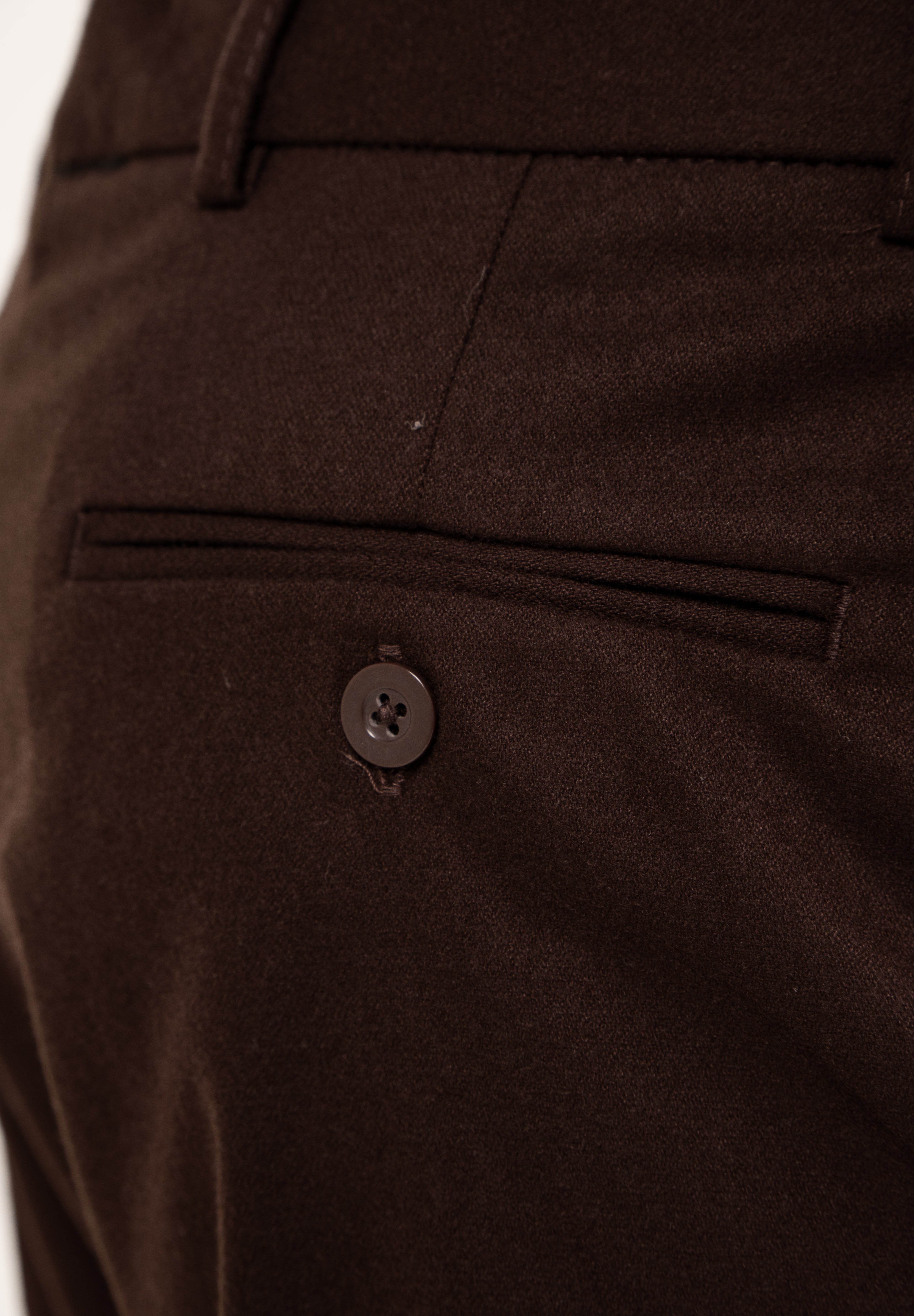 Calça de Alfaiataria Slim de Poliviscose com Elastano
