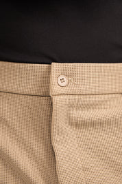 Calça de Alfaiataria Masculina Malha Super Stretch Reta