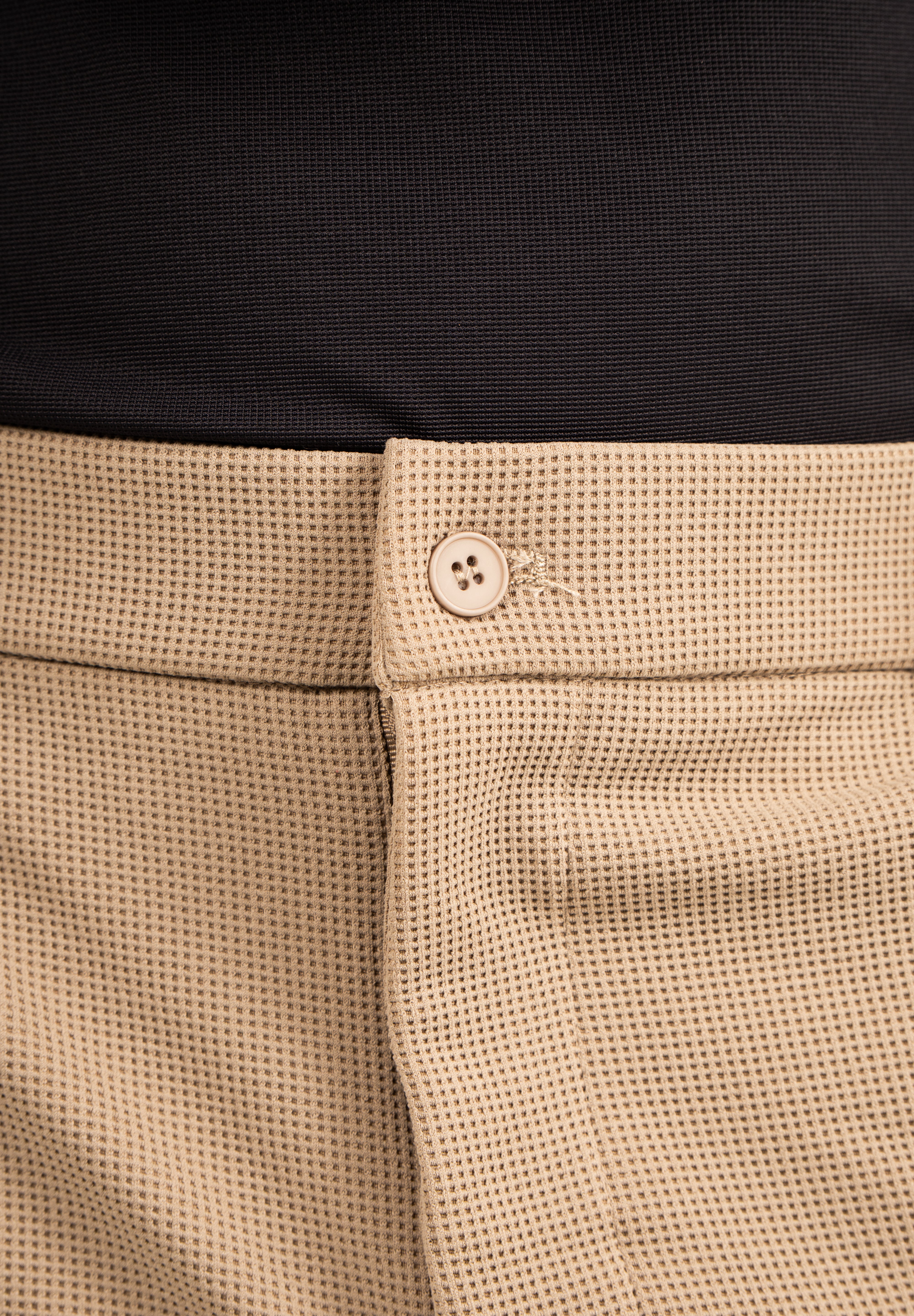 Calça de Alfaiataria Masculina Malha Super Stretch Reta