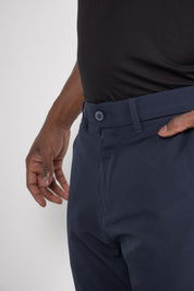 Calça Alfaiataria Masculina Impermeável com Ajuste Lateral