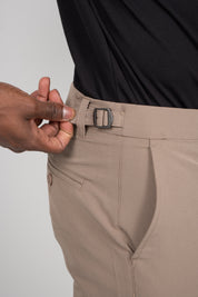 Calça Alfaiataria Masculina Impermeável com Ajuste Lateral
