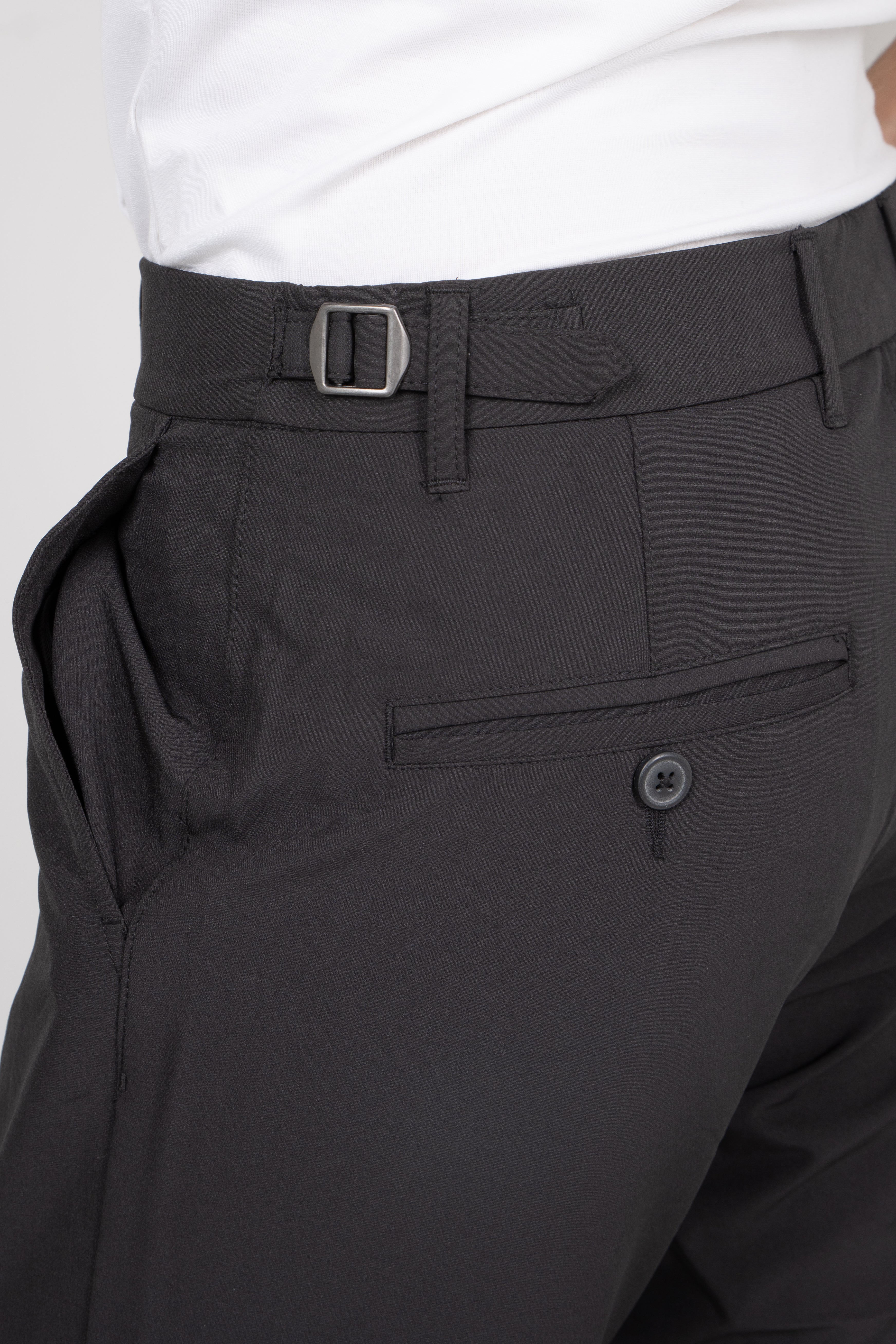 Calça Alfaiataria Masculina com Ajuste Lateral