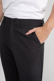 Calça Alfaiataria Masculina Impermeável com Ajuste Lateral