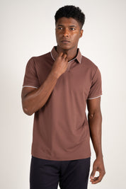 Camisa Polo Masculina Ultra Stretch Gola V