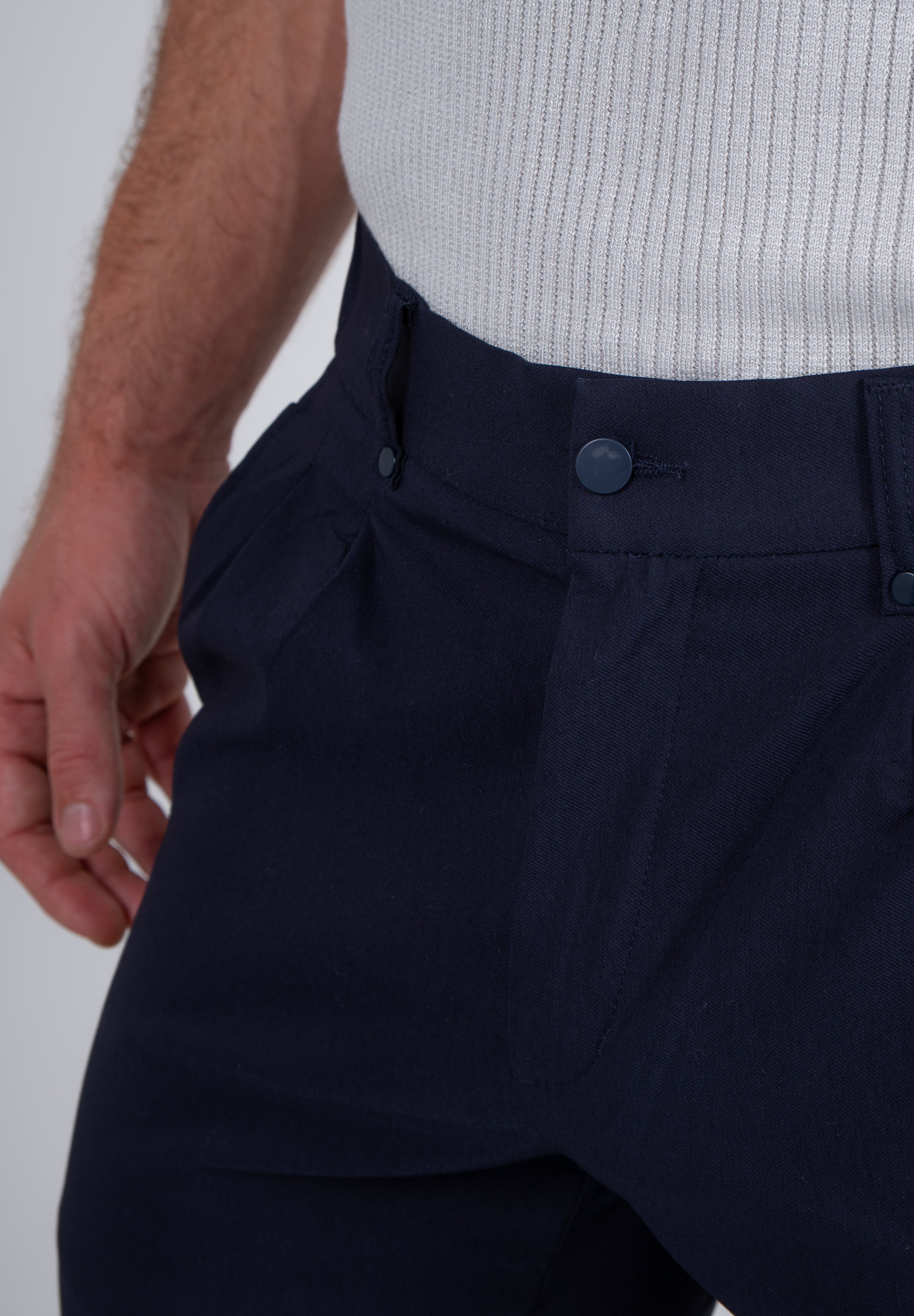 Calça Alfaiataria Masculina Tech Barra Italiana