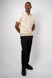 Camisa Polo Masculina Texturizada Premium