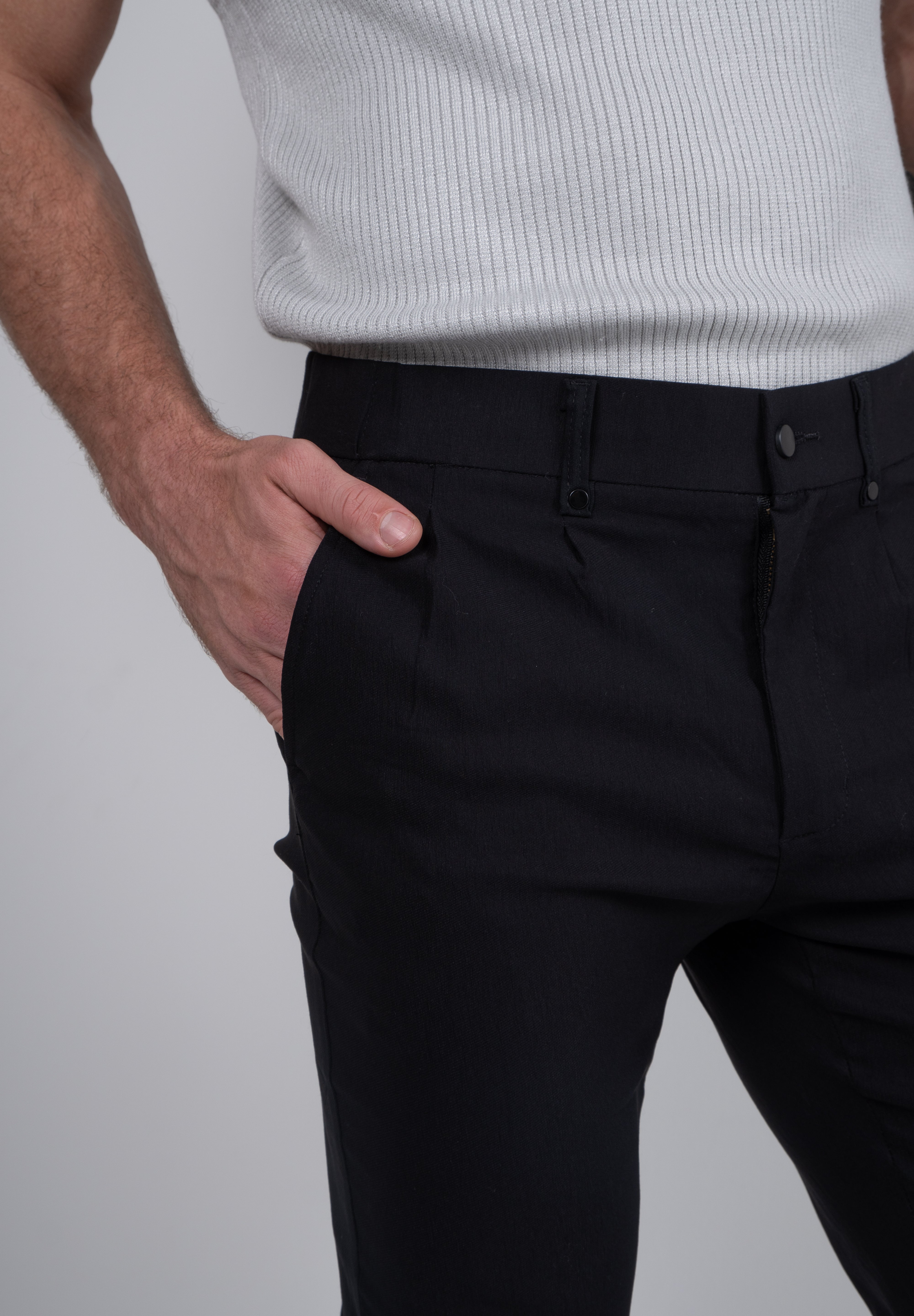 Calça Alfaiataria Masculina Tech Barra Italiana