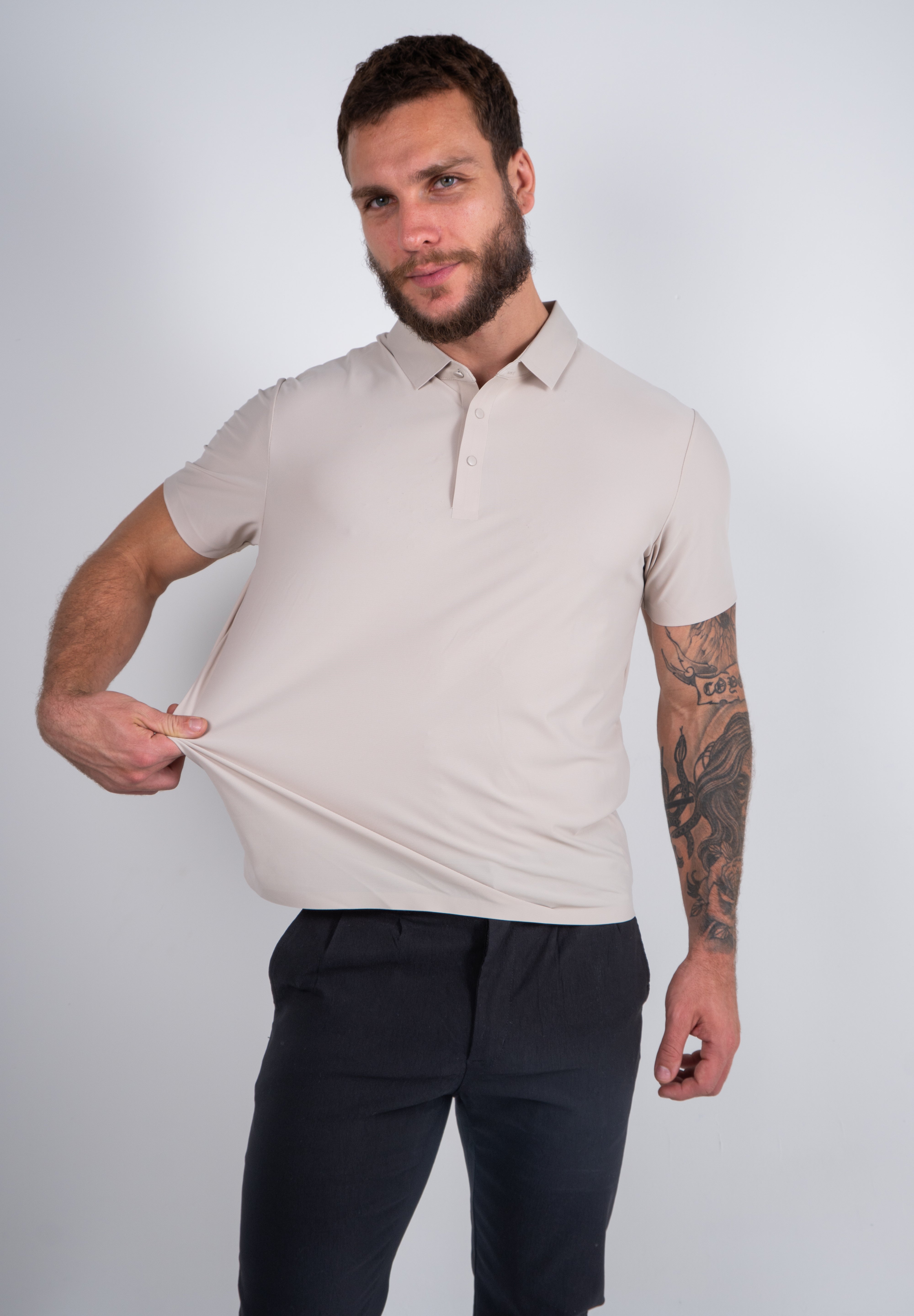 Polo Masculina Tech Super Strech