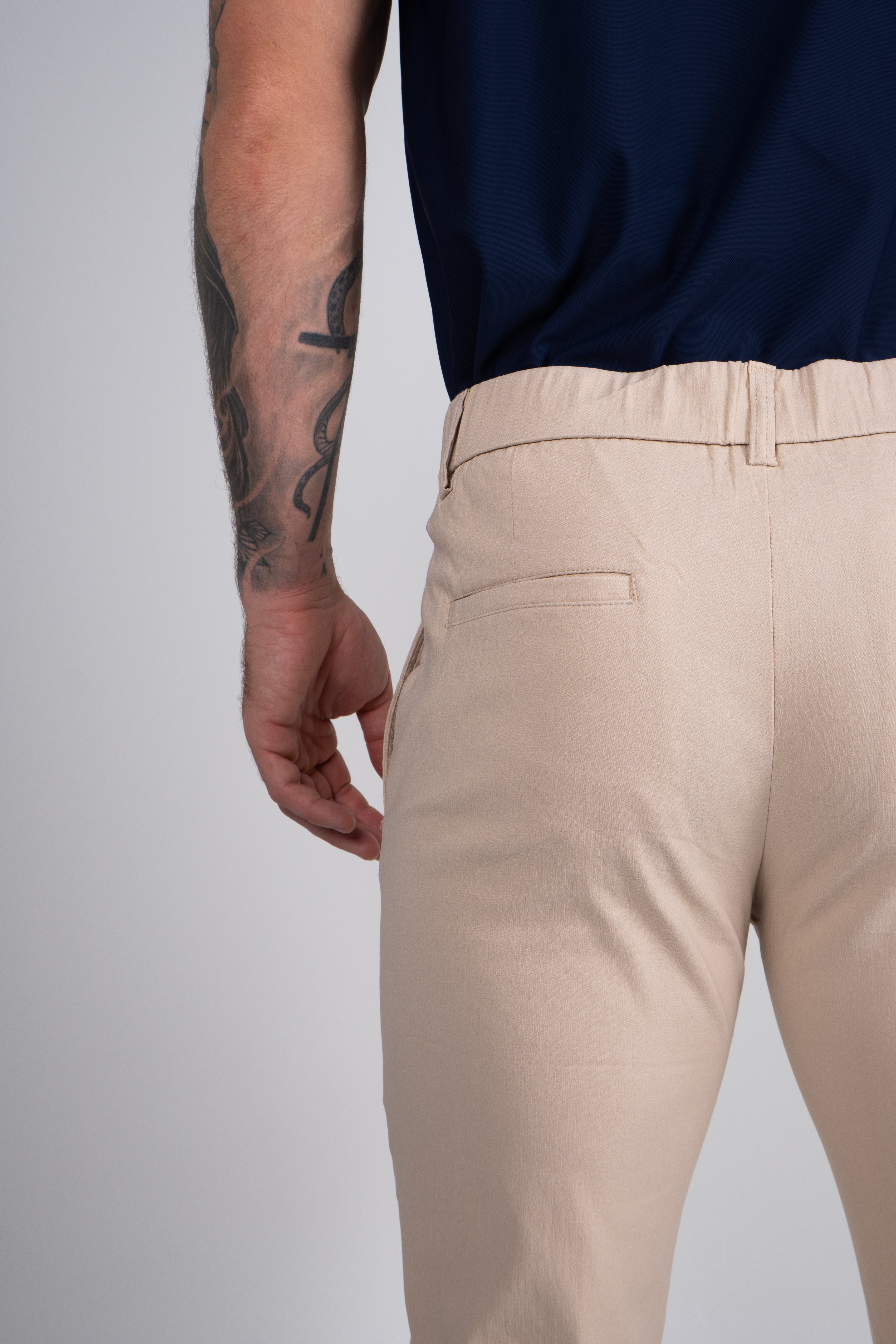 Calça Alfaiataria Masculina Tech Barra Italiana