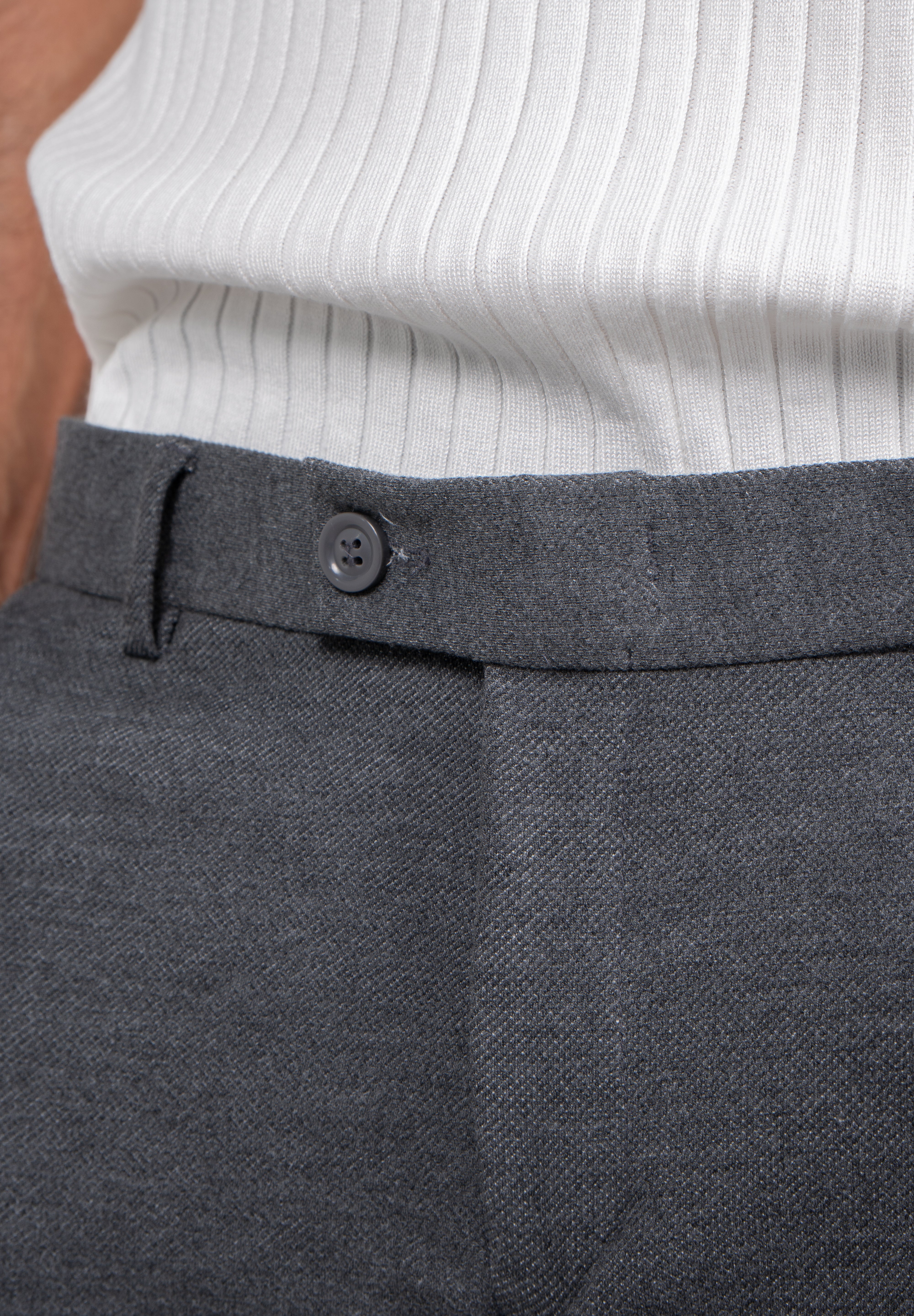 Calça Alfaiataria Malha Masculina Super Stretch