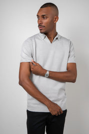 Camisa Polo Masculina Texturizada Premium