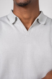 Camisa Polo Masculina Texturizada Premium