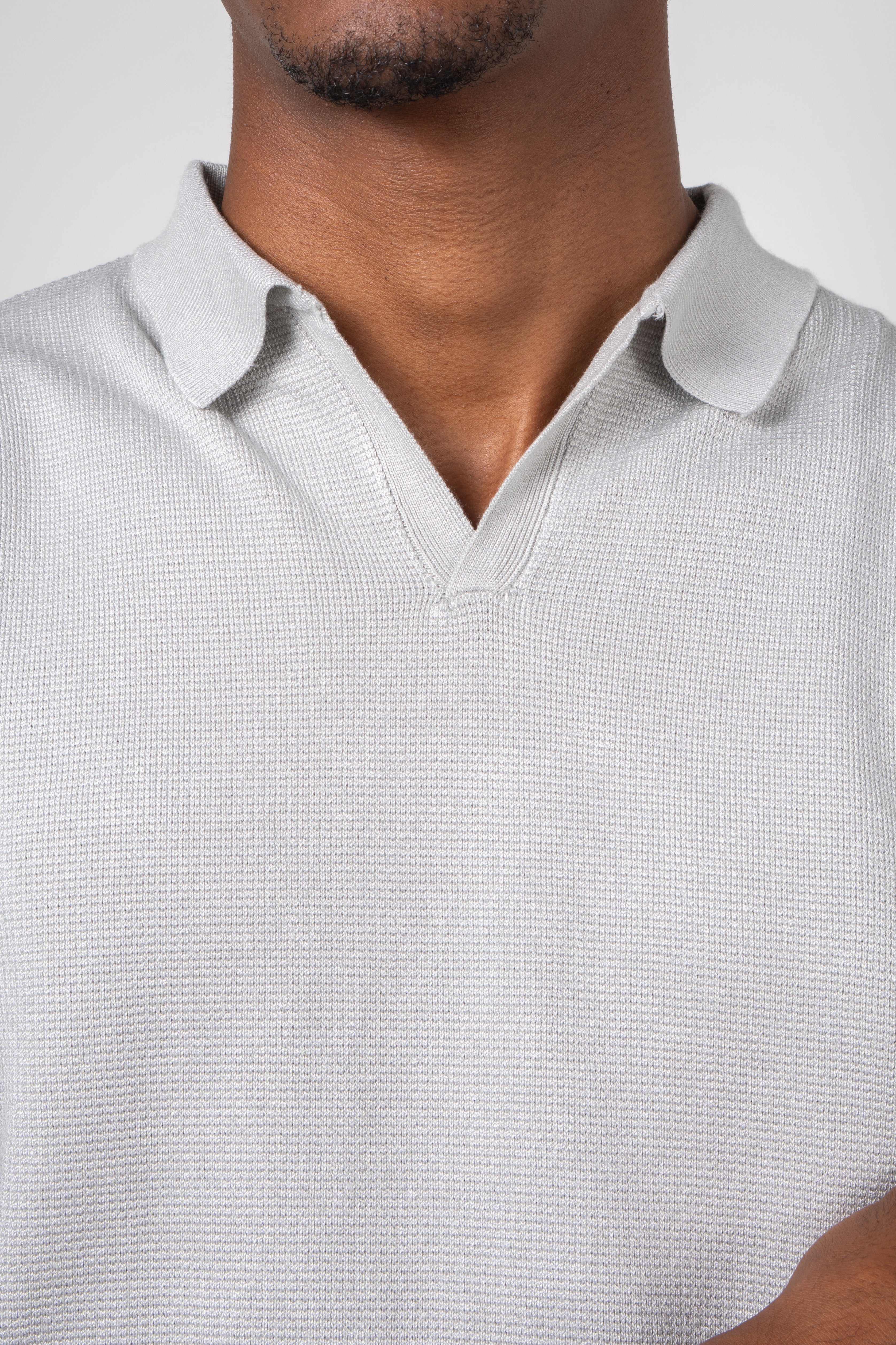 Camisa Polo Masculina Texturizada Premium