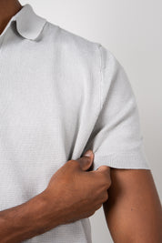 Camisa Polo Masculina Texturizada Premium