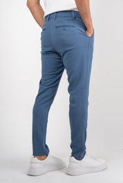 Calça Alfaiataria Malha Masculina Super Stretch