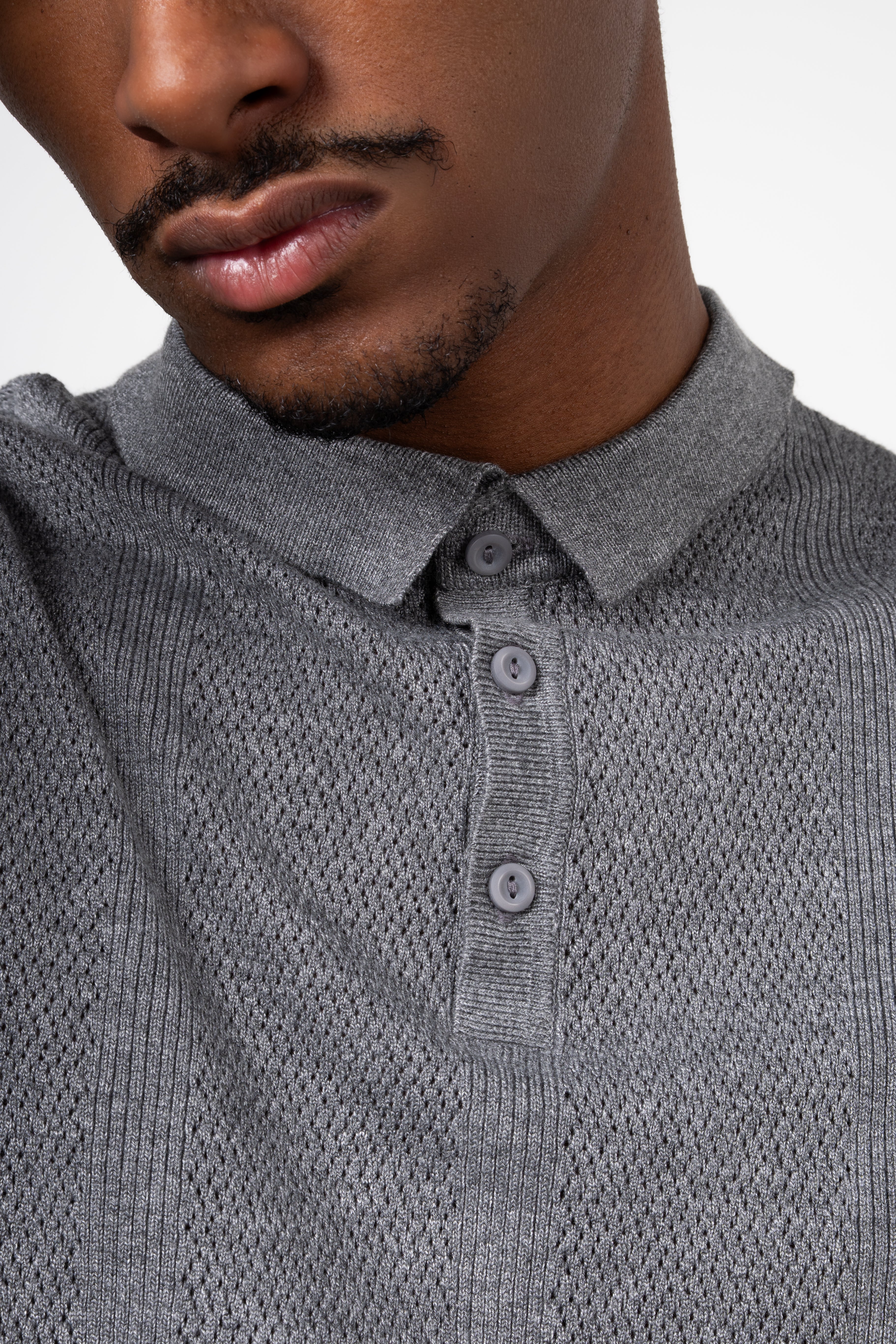Polo Masculina Tricot Malha Premium