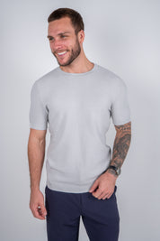 Camiseta Tricot Masculina Texturizada Premium