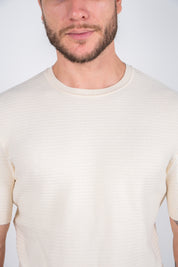 Camiseta Tricot Masculina Texturizada Premium