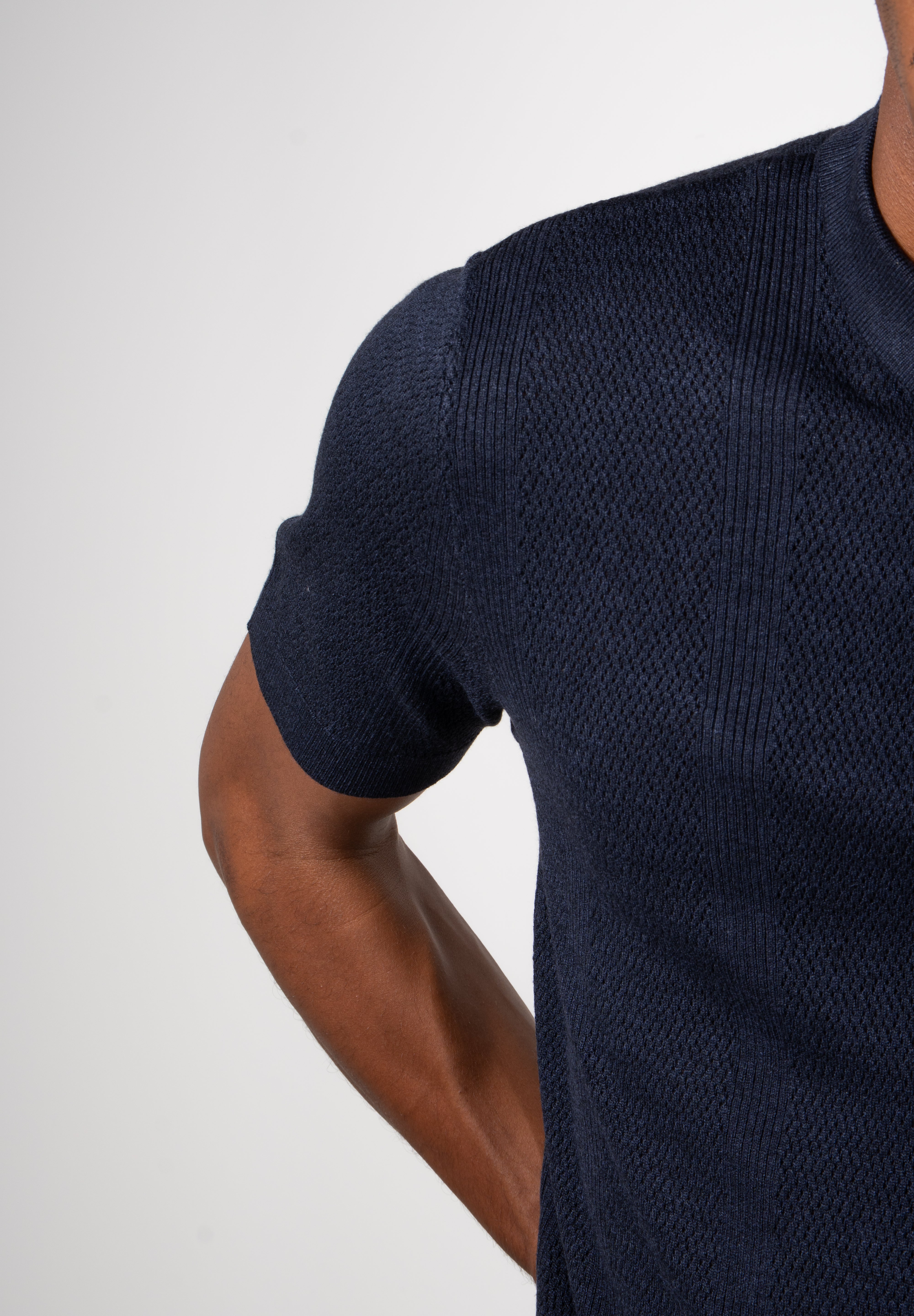 Polo Masculina Tricot Malha Premium