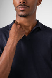 Camisa Polo Masculina Texturizada Premium