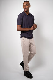 Camisa Polo Masculina Texturizada Premium Listra