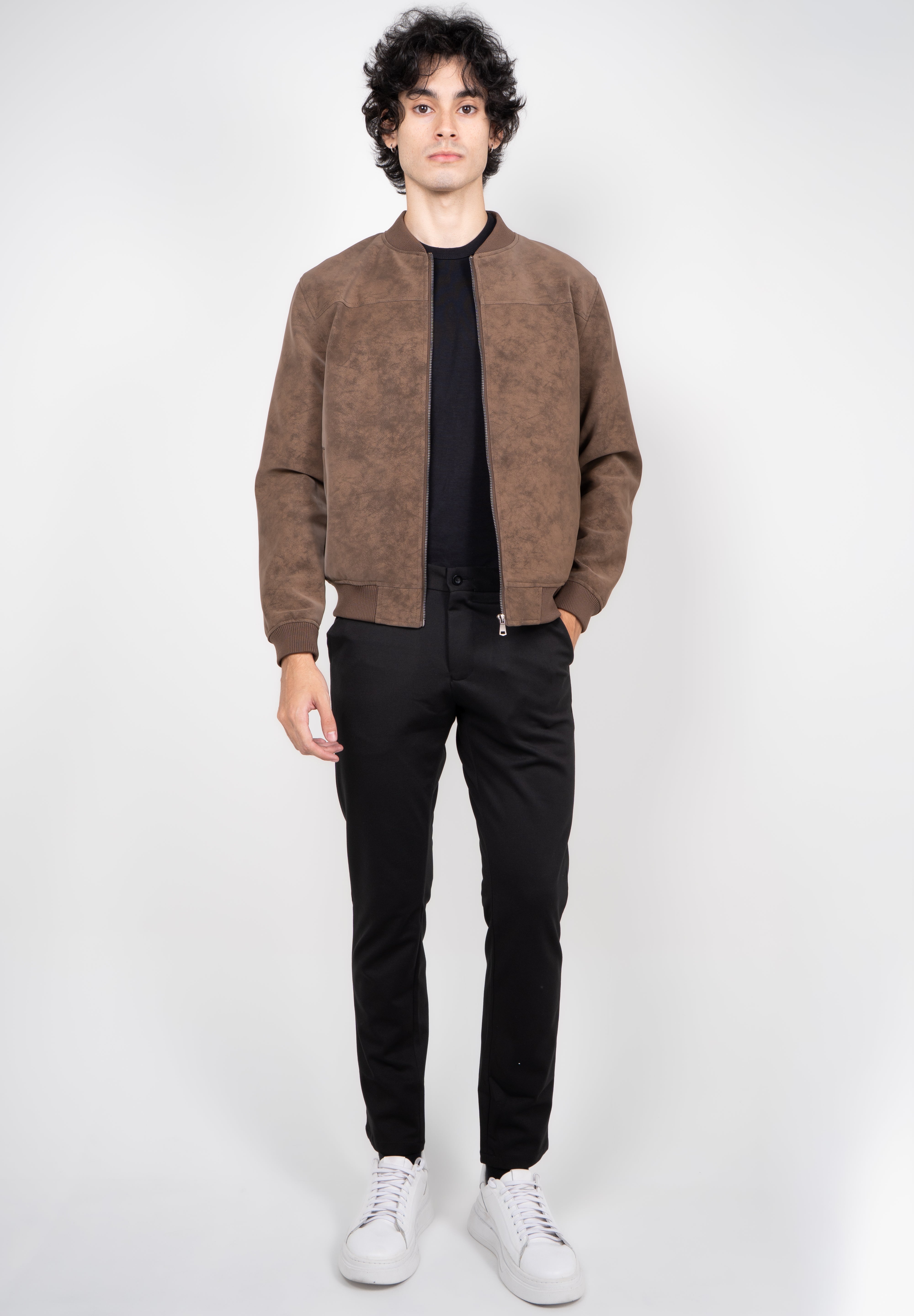 Jaqueta Masculina Couro Inverno