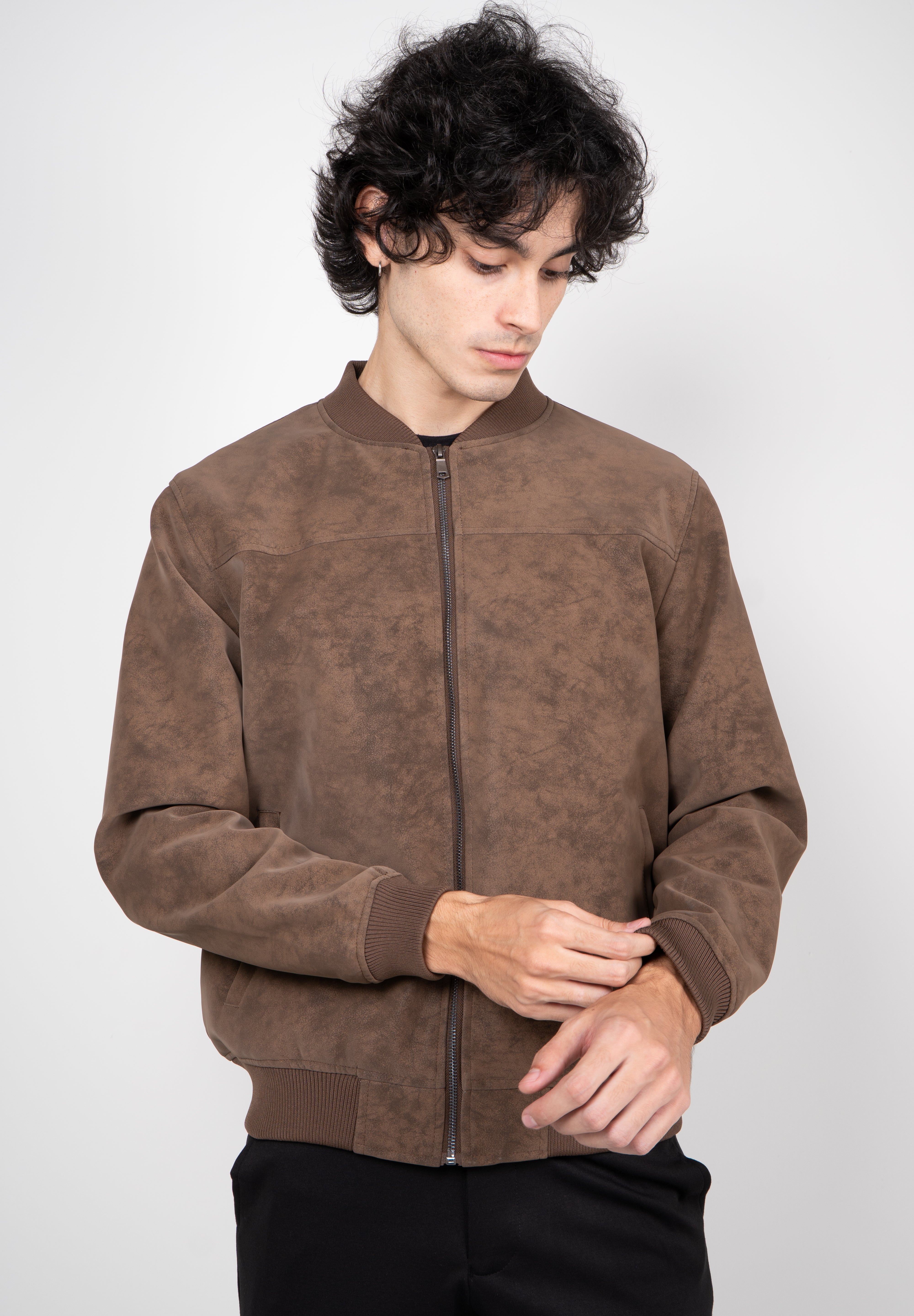 Jaqueta Masculina Couro Inverno
