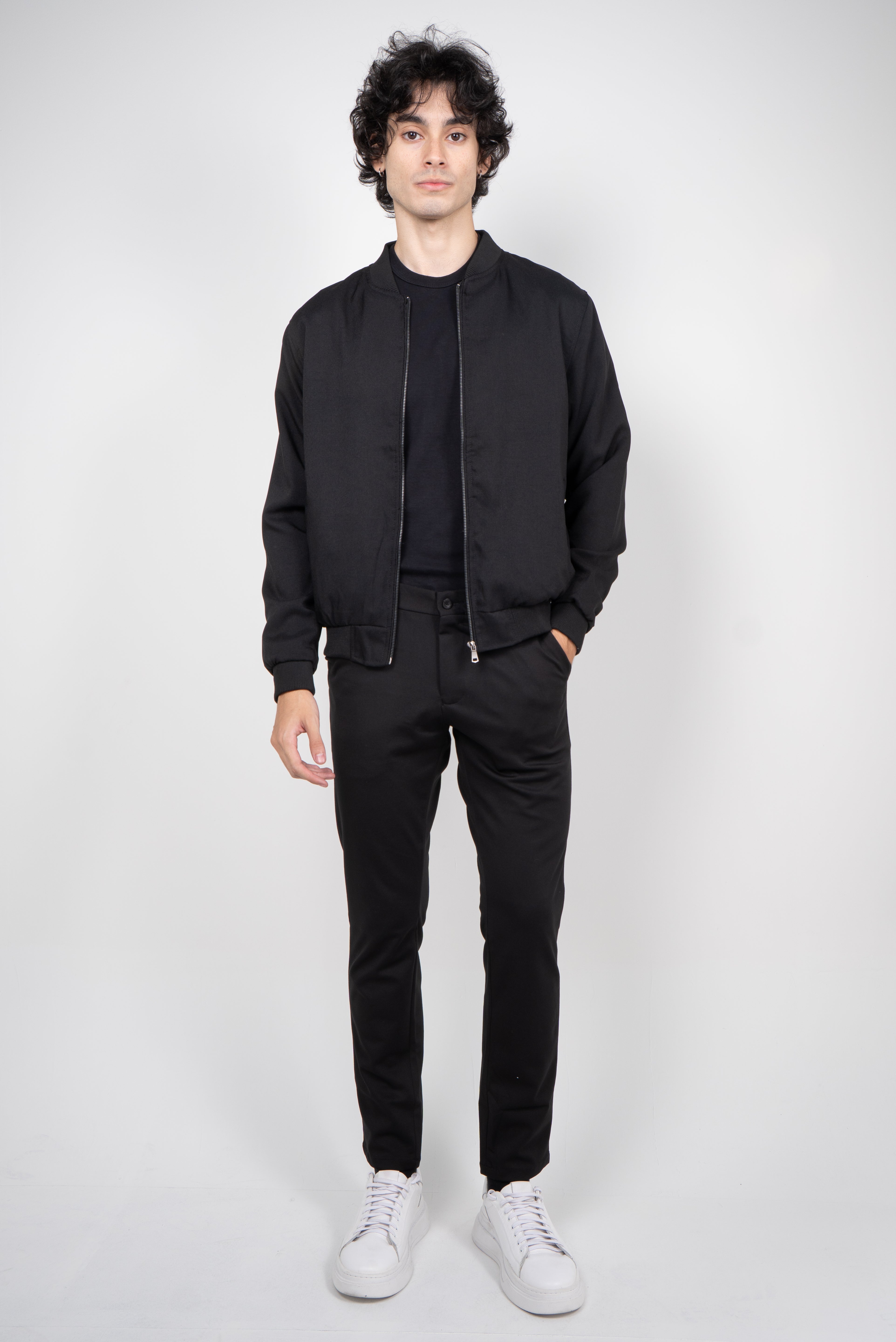 Jaqueta Masculina Bomber Linho