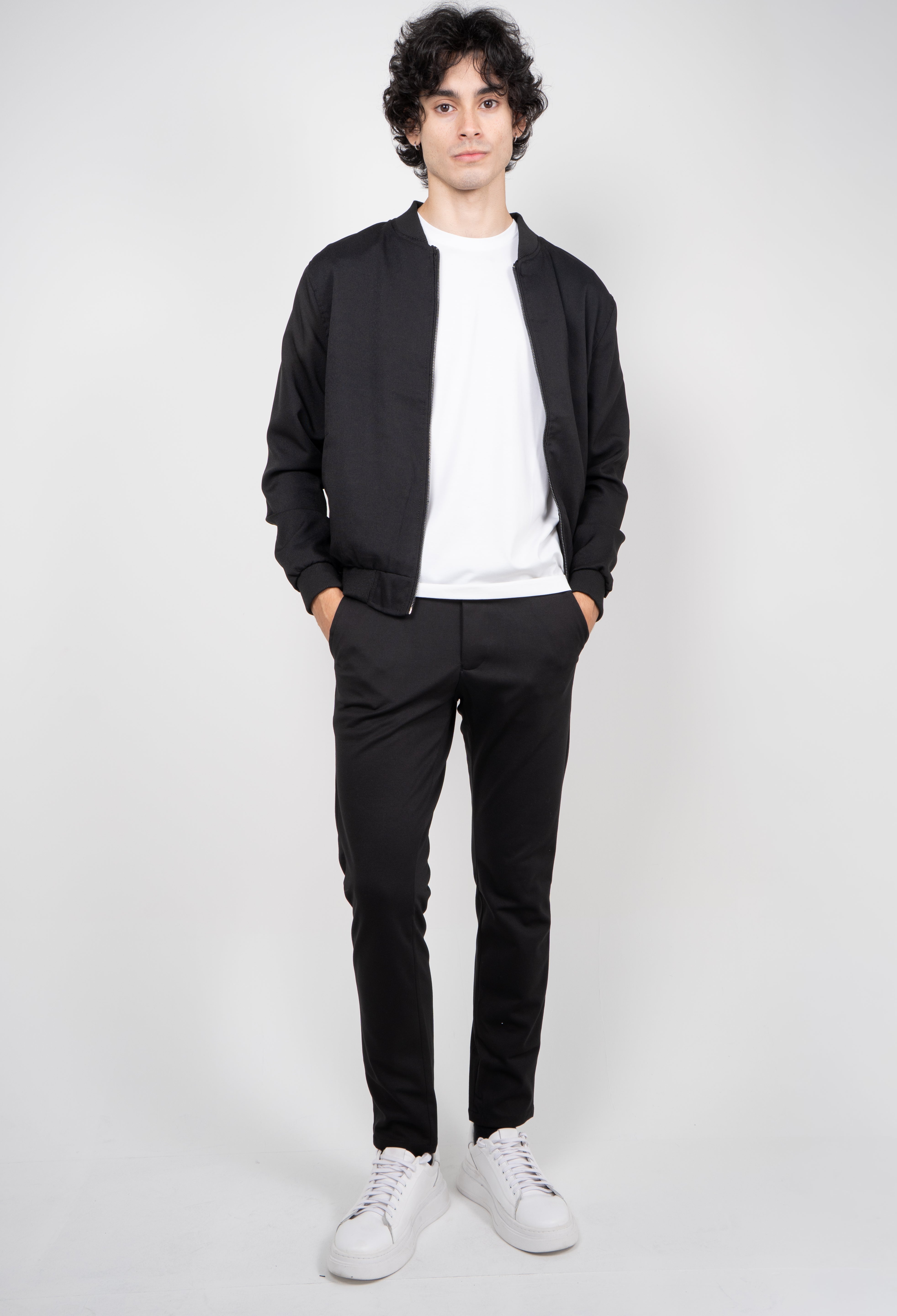 Jaqueta Masculina Bomber Linho