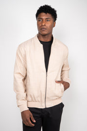 Jaqueta Masculina Bomber Linho