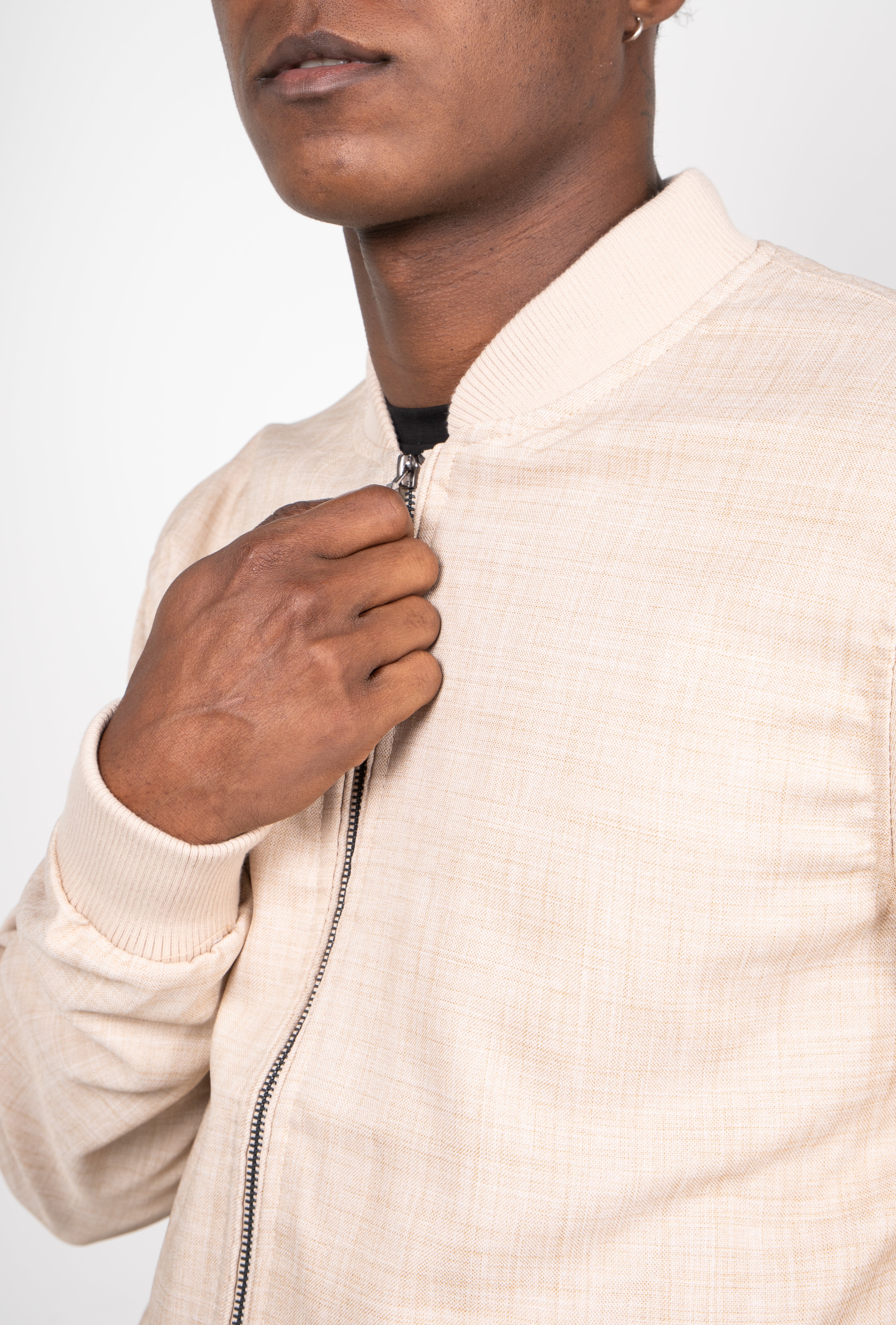 Jaqueta Masculina Bomber Linho
