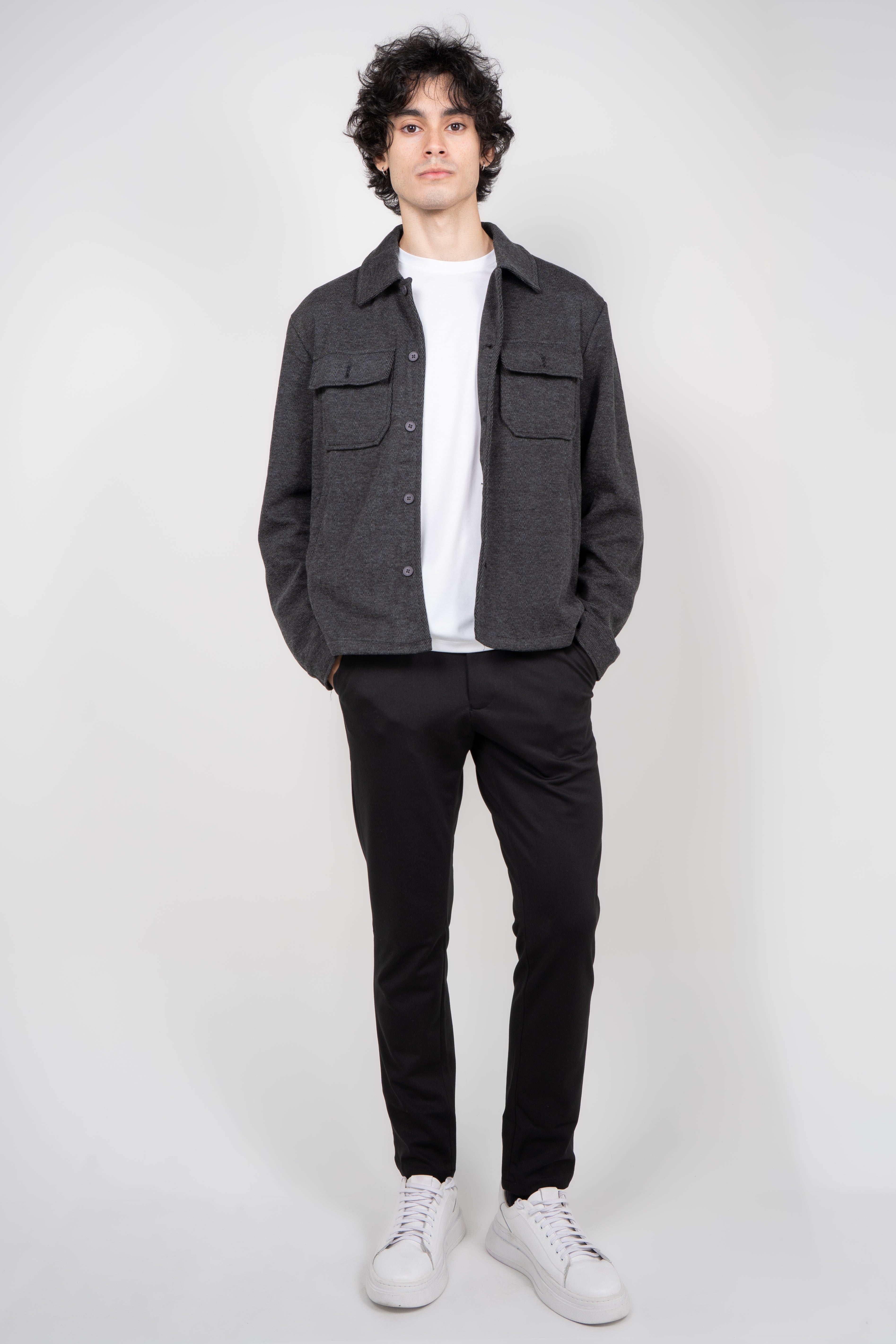Jaqueta Masculina Tweed Inverno