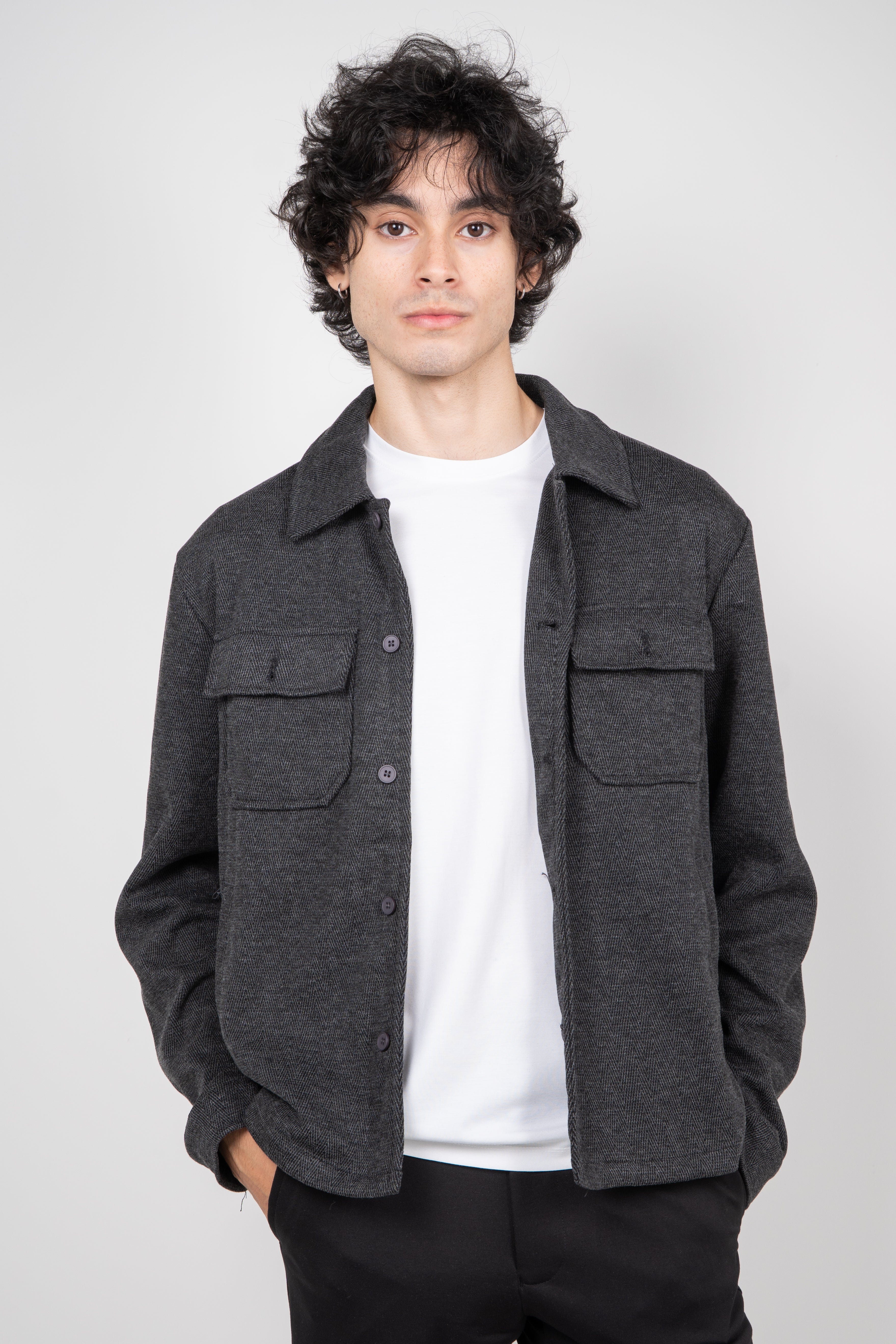 Jaqueta Masculina Tweed Inverno